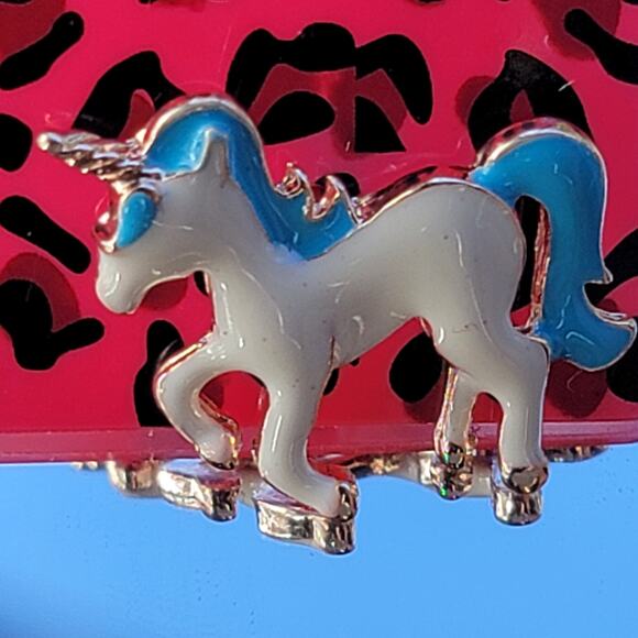 Betsey Johnson Unicorn & Shooting Star Earrings – Whimsical Statement Jewelry - Picture 12 of 13